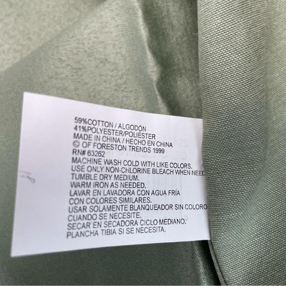 Ambrosia Oil Green Dinner Napkins Set of 6 Table Linens n Things Vintage Party - Picture 5 of 6